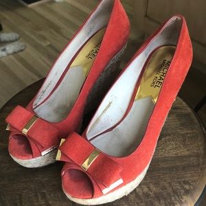 Michael Kors platforms. Size 8 1/2